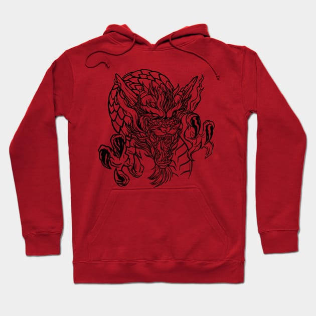 Awaken the dragon in you - gift idea Hoodie by sweetczak